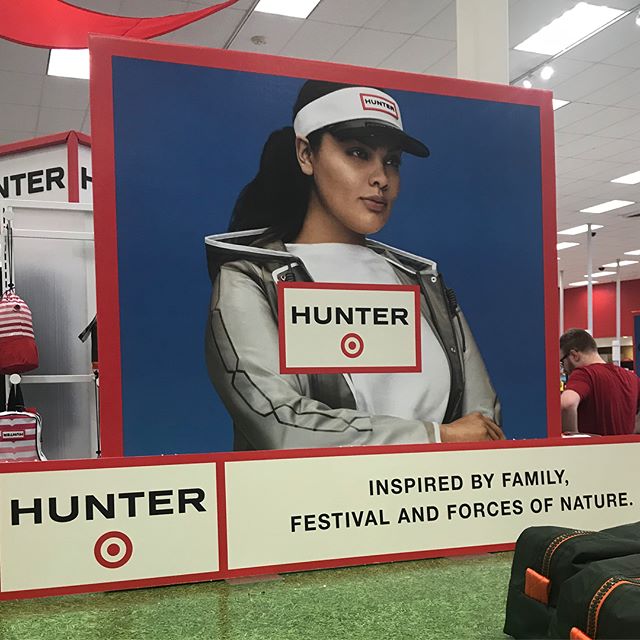 Hunter X Target launch today at 8am... fun assortment that was picked over by 9am!  Red Card exclusives online. #hunterxtarget #hunterboots #hunter #target #targetstyle