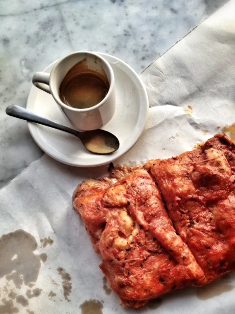 PIZZA BREAD D'amato's Bakery West River, Chicago