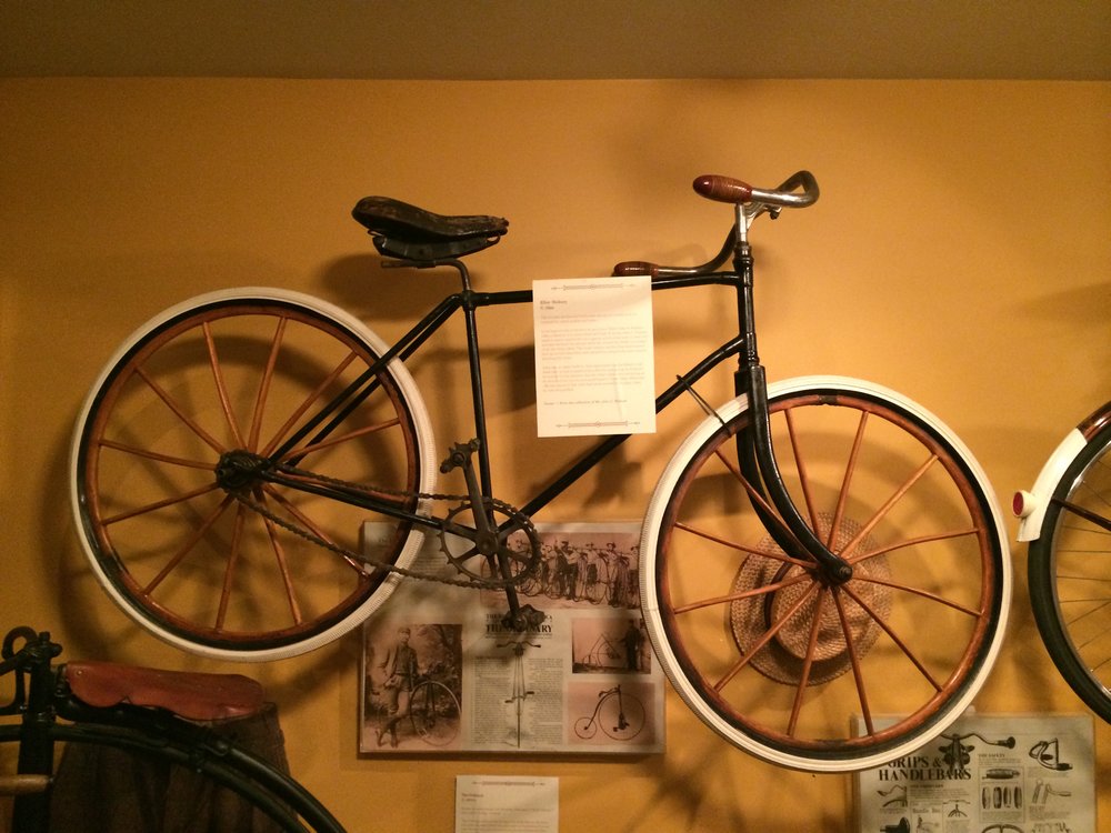  1892 ELLIOTT HICKORY SAFETY BICYCLE   Dewey Cannon Trading Post &amp; Museum  
