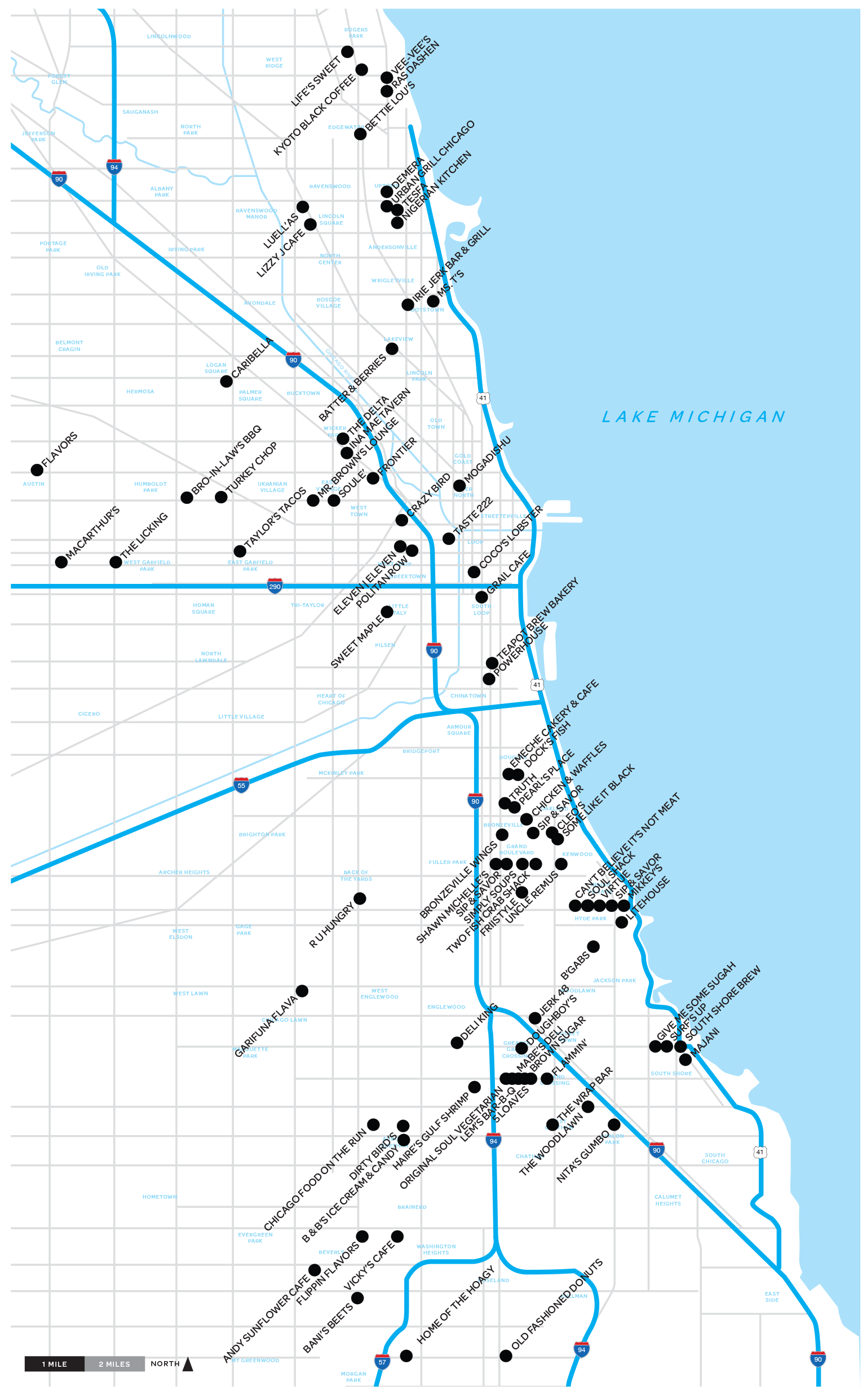 Black-owned restaurants, Chicago