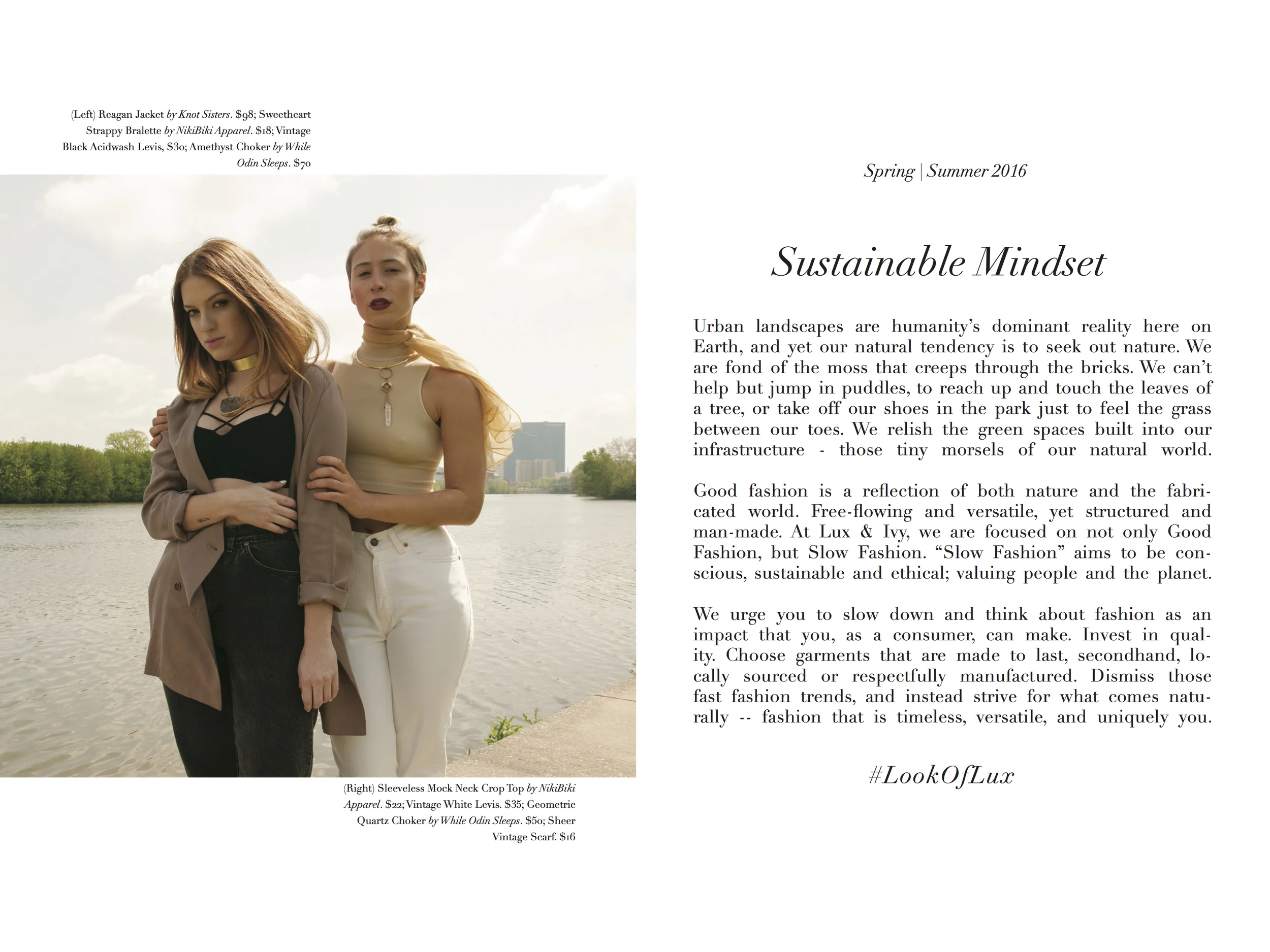 LUX & IVY SPRING | SUMMER 2016