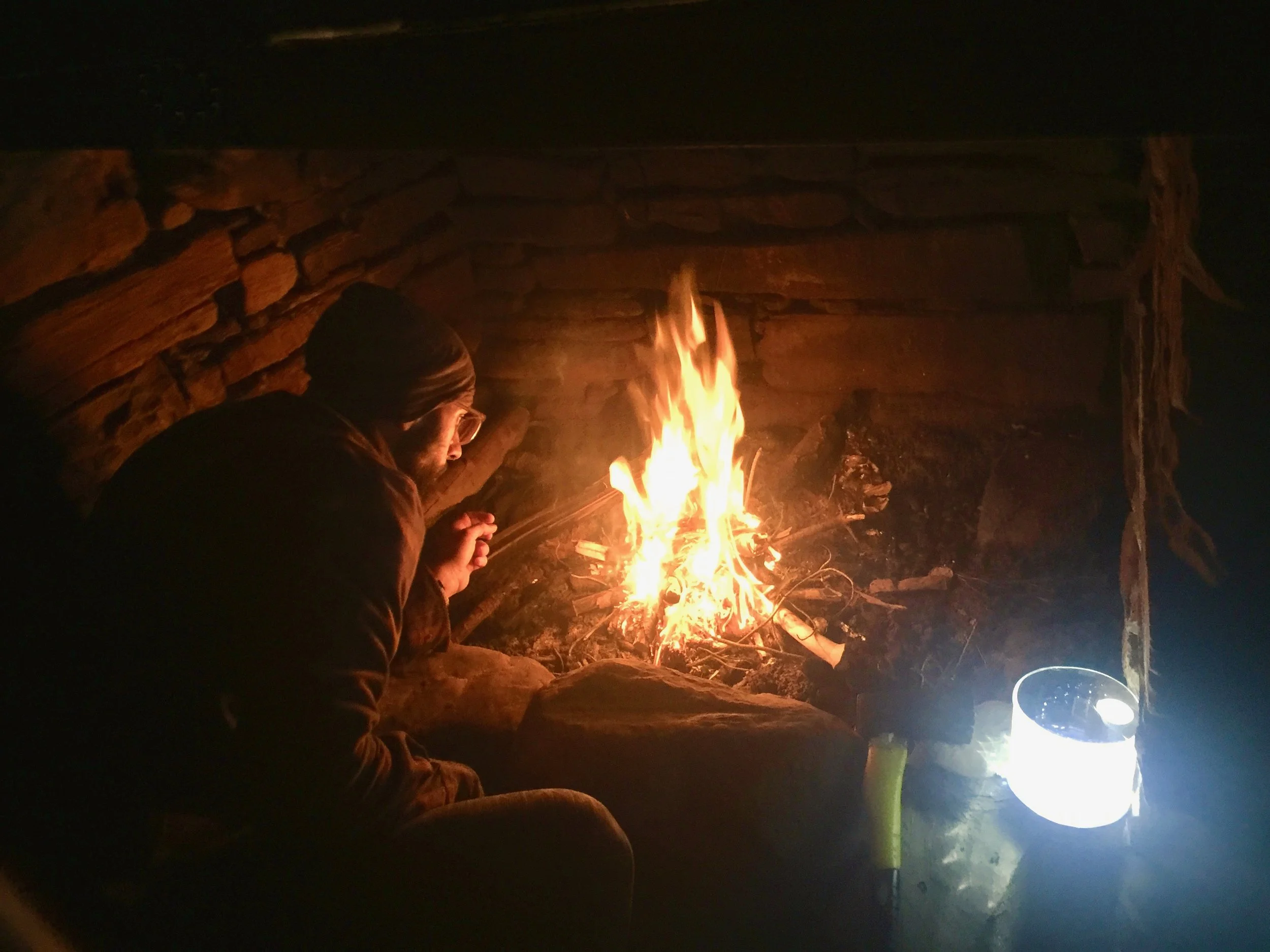 The best place to start a fire is in a fireplace. Who knew?