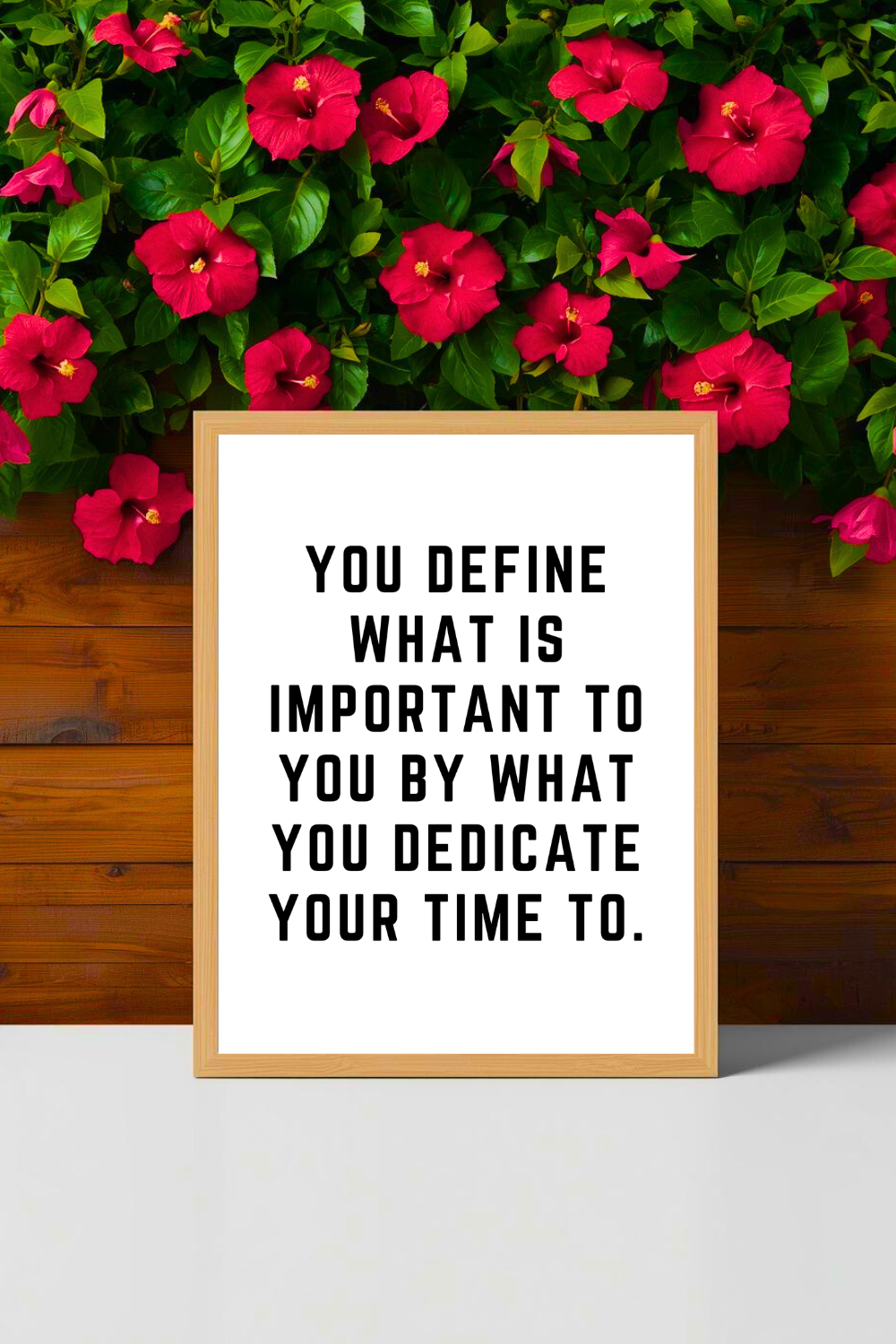 YOU DEFINE WHAT IS IMPORTANT TO YOU • Modern Minimalist Printable • Positive Inspirational Quote • 8x10 Print.png