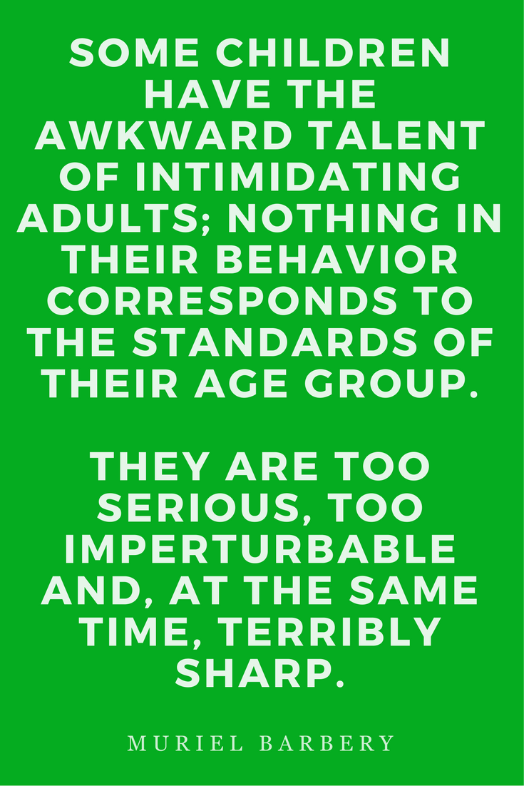 Muriel Barbery Inspirational Quote The Elegance of the Hedgehog Book