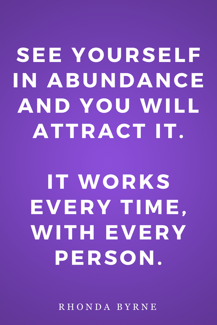 The Secret by Rhonda Byrne, Law of Attraction, Inspiration, Abundance