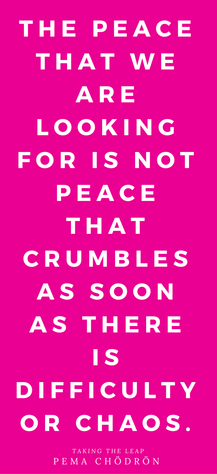 Taking the Leap by Pema Chödrön, Quotes, Inspiration, Books
