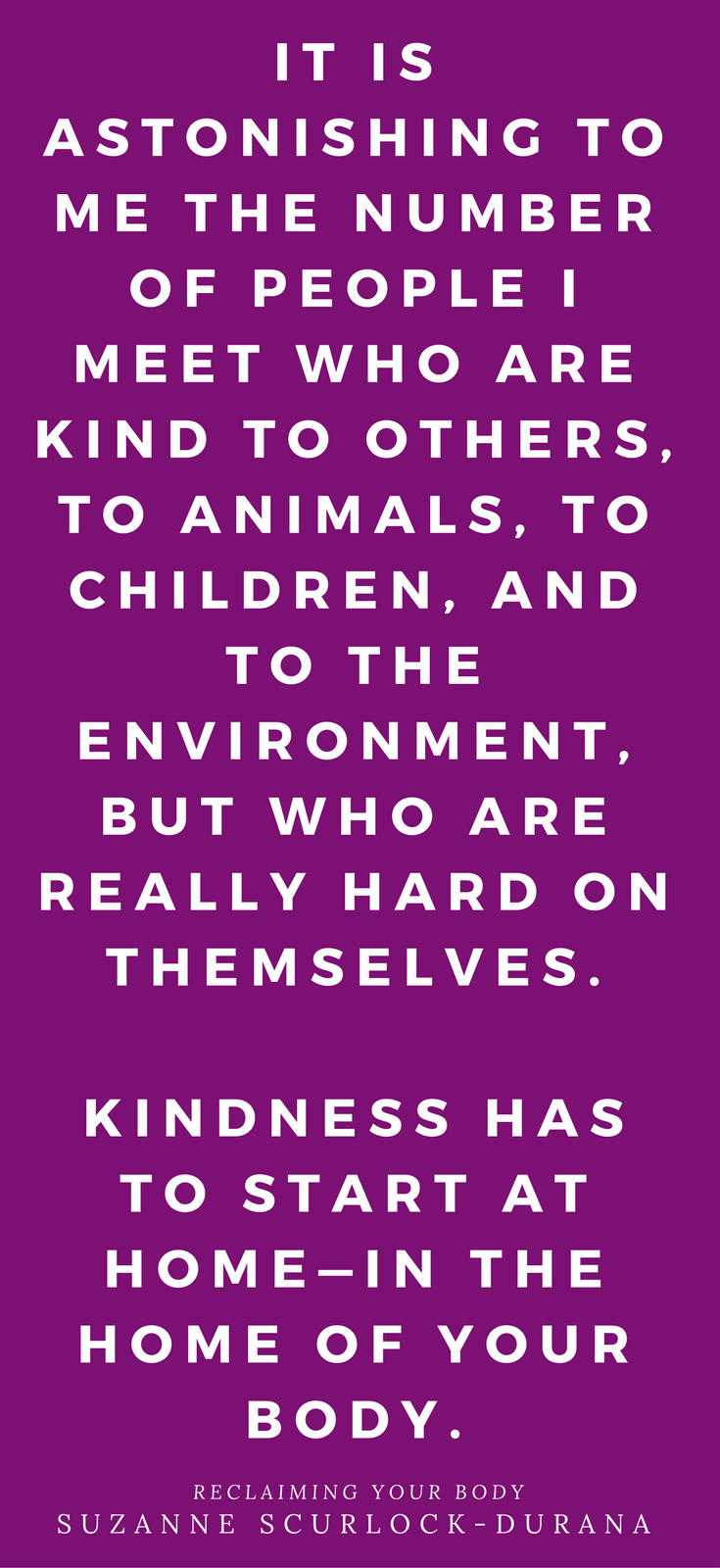 Reclaiming Your Body by Suzanne Scurlock-Durana