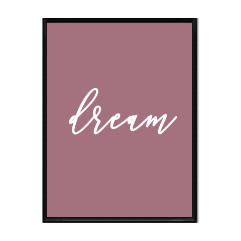 8x10 • Printable Art • Home Decor • Print • Dream • Rose Quartz.png