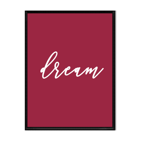 8x10 • Printable Art • Home Decor • Print • Dream • Ruby Red.png