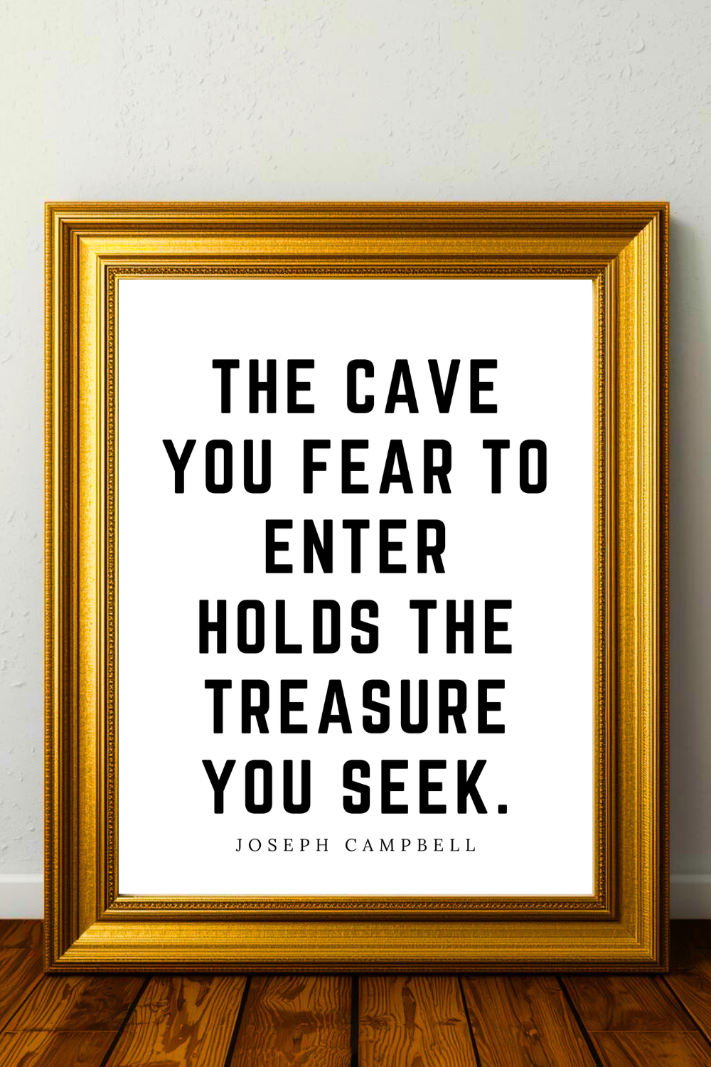 THE TREASURE YOU SEEK • Top Quotes Inspiration to Print • Black and White Wall Art Download.png
