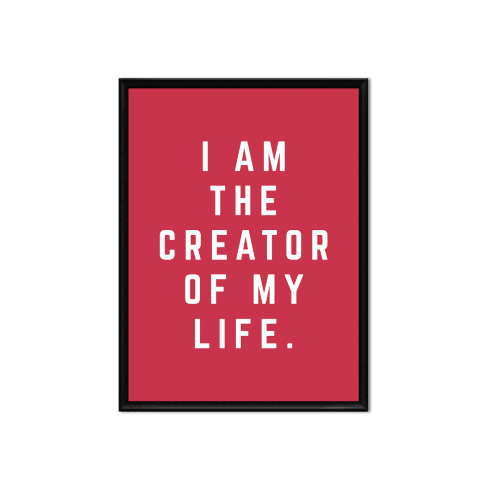 I Am the Creator of my Life • 5x7 • Printable Affirmation • Digital  Download • Home Office Decor — Peace to the People ♥ A Hub of Inspiration  for