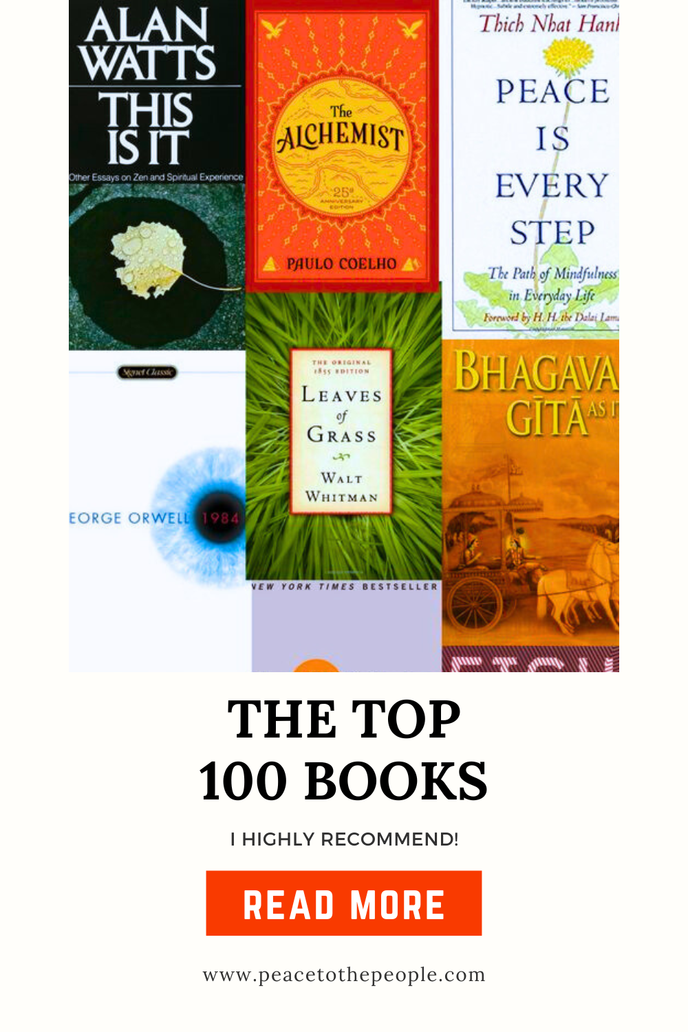 The Top 100 Books I Highly Recommend Peace to the People Book Blog.png