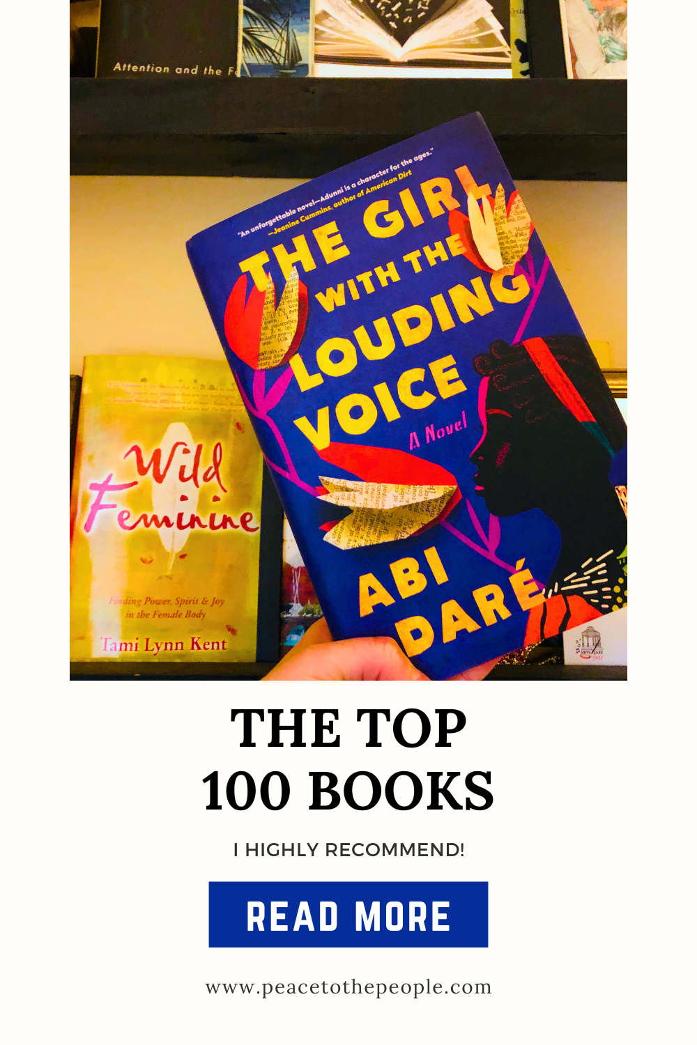 The Top 100 Books I Highly Recommend The Girl with the Louding Voice.png