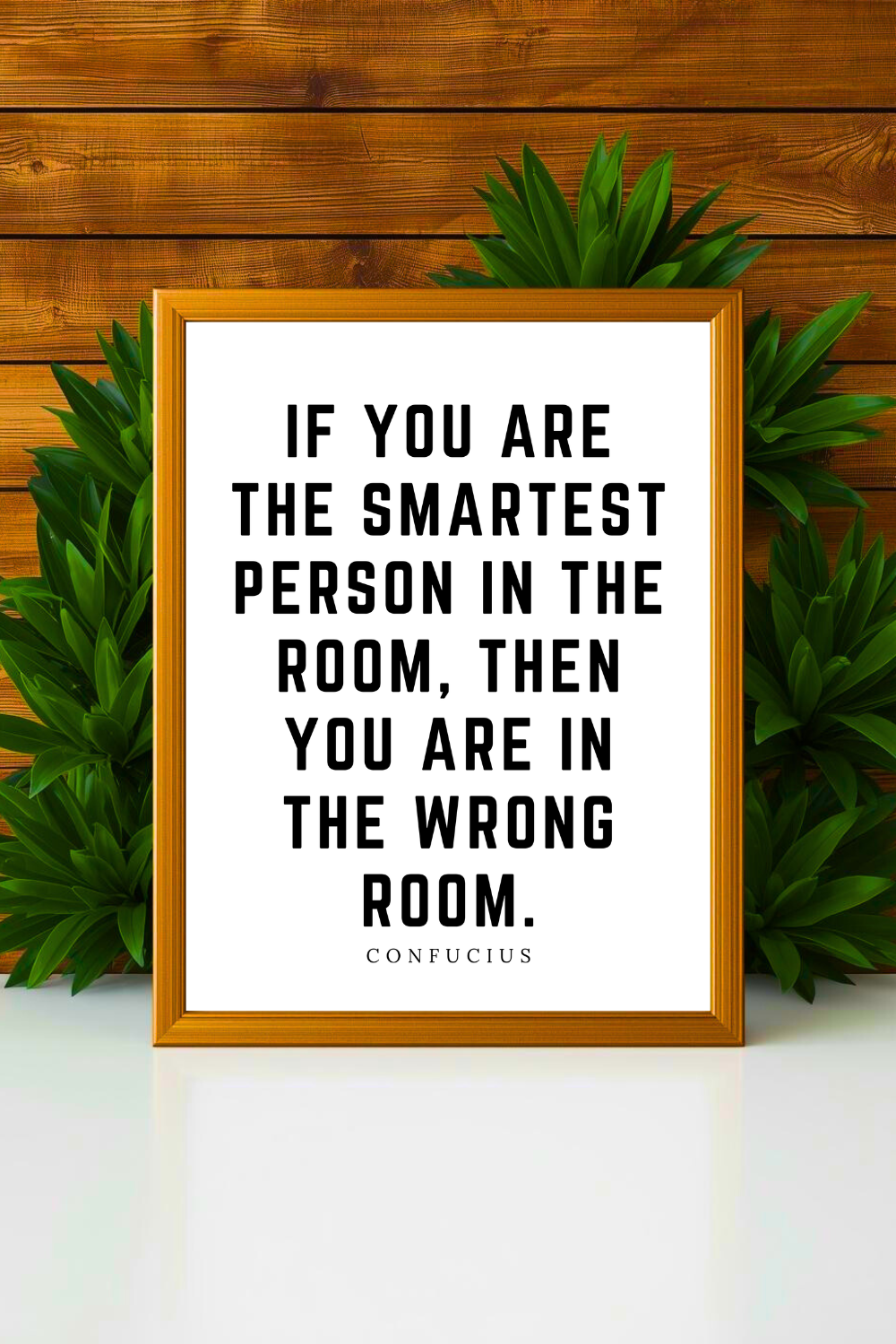 The Smartest Person in the Room • Top Confucius Quotes • Modern Minimalist Printable • Positive Inspirational Quotes • Home Decorations.png
