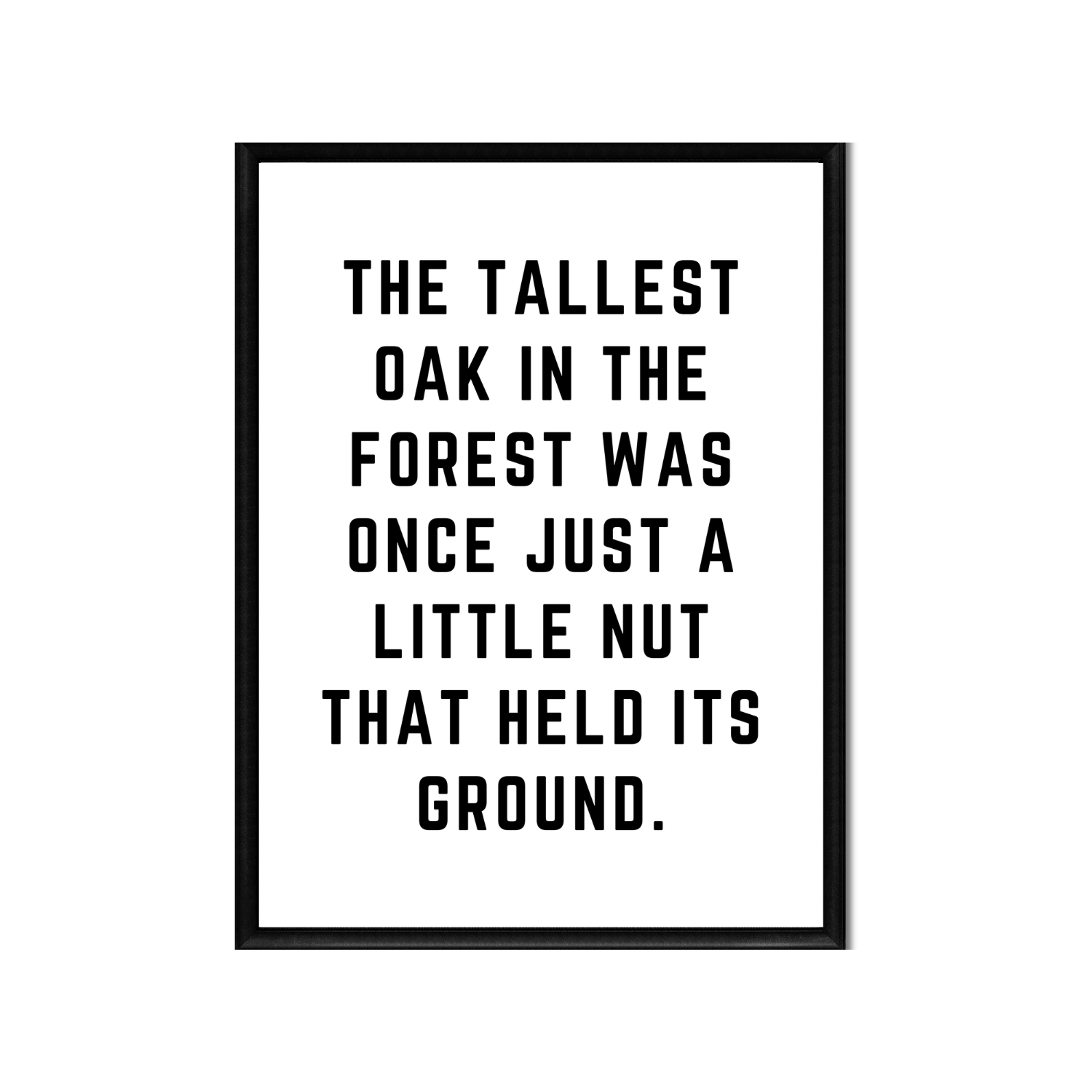 A LITTLE NUT • Printable Quote Downloadable File .png