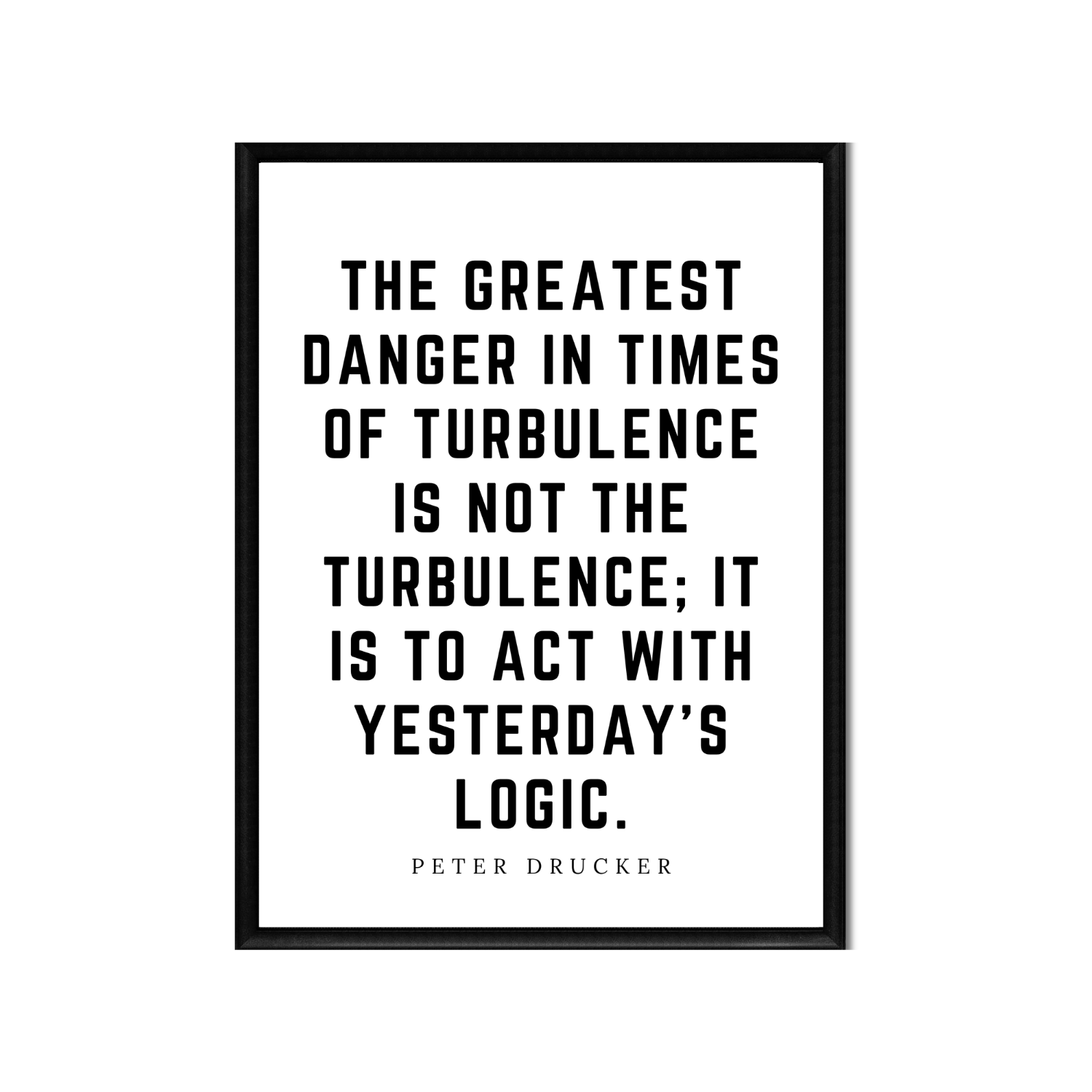 TIMES OF TURBULENCE • Printable Quote Downloadable File .png