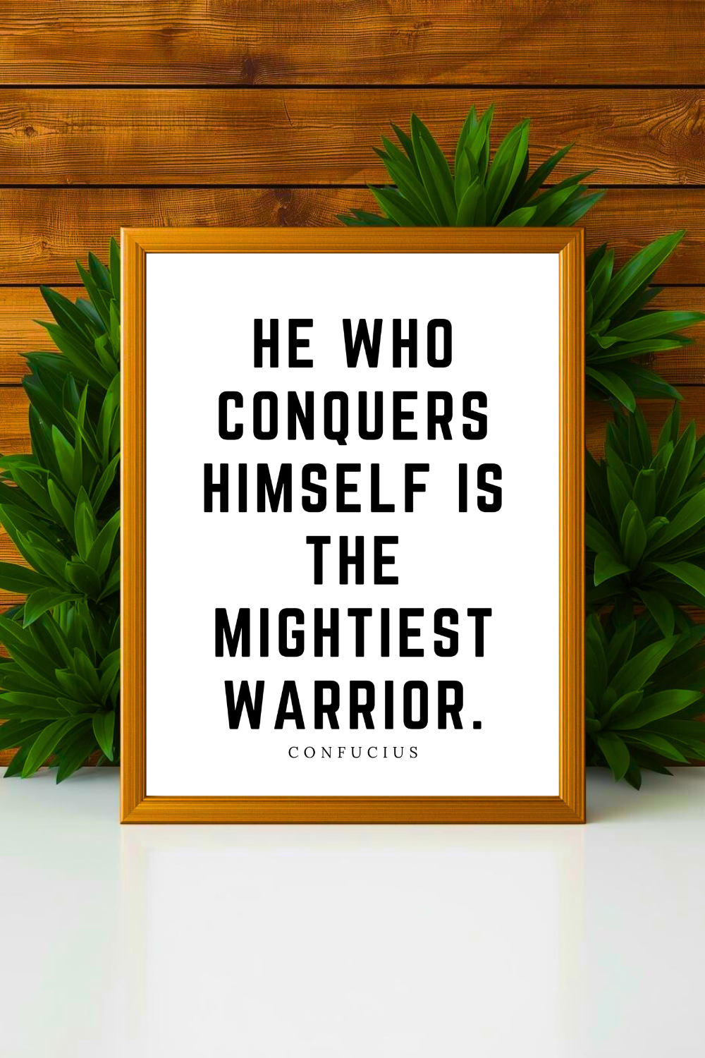 He Who Conquers Himself • Top Confucius Quotes • Modern Minimalist Printable • Positive Inspirational Quotes • Home Decorations.png