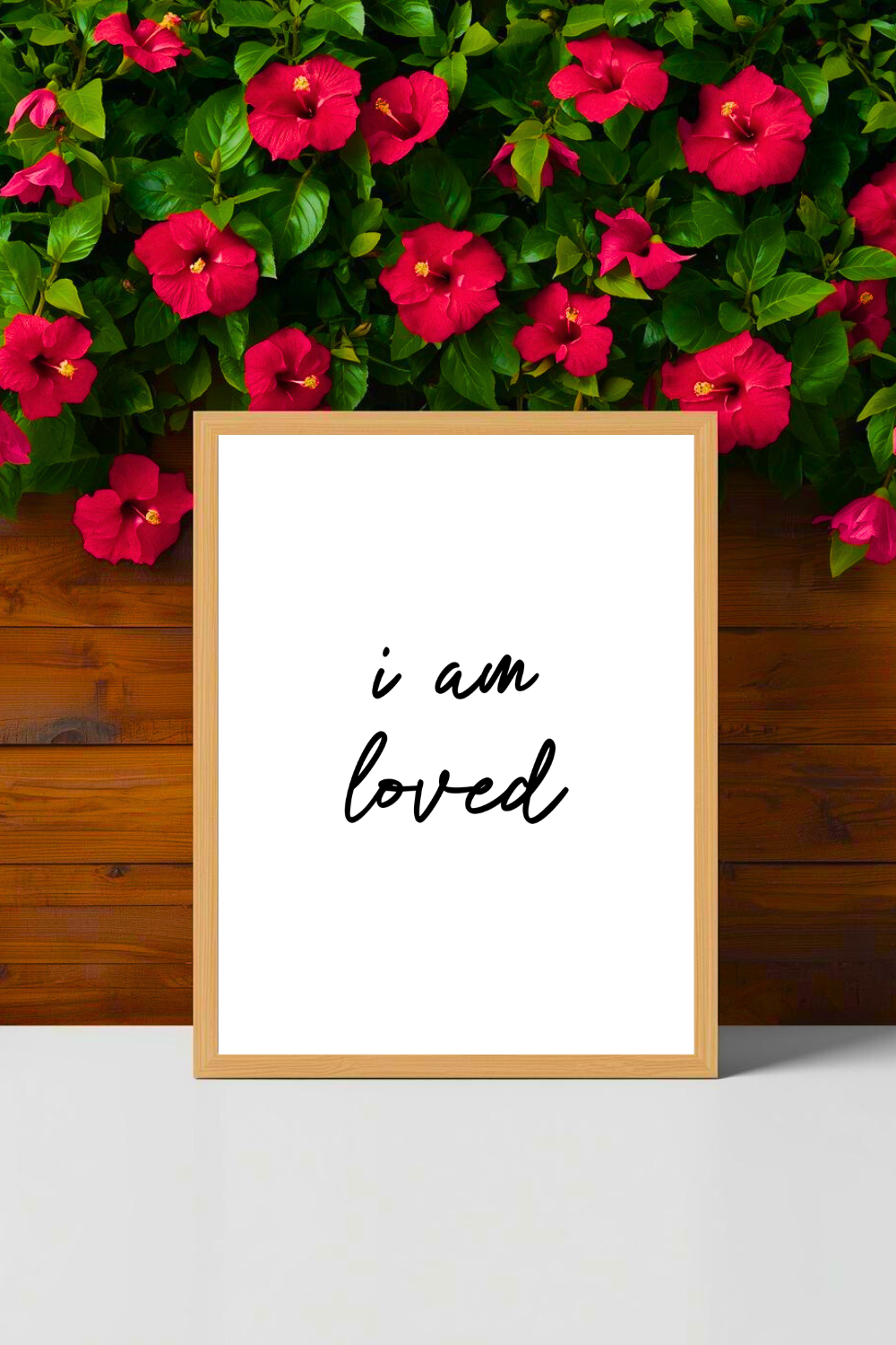 i am loved • Printable Positive Affirmation • Modern Minimalist Printable • Positive Inspirational Quote • 8x10 Print.png