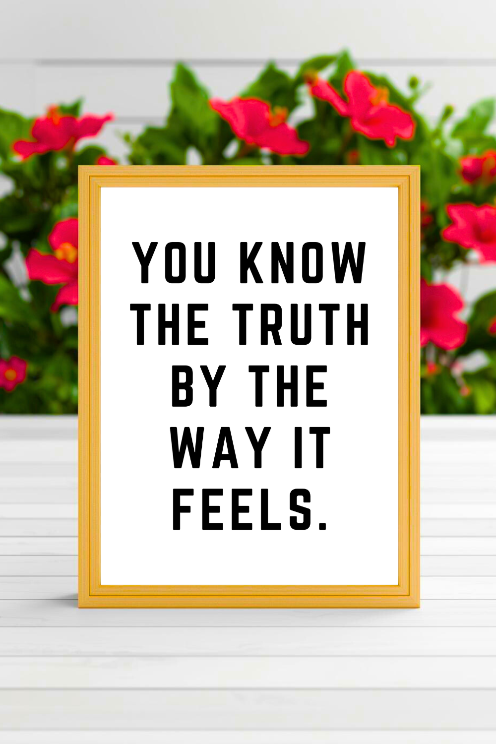 YOU KNOW THE TRUTH • Modern Farmhouse Decor • Wall Art Quote • Black and White Printable PDF.png