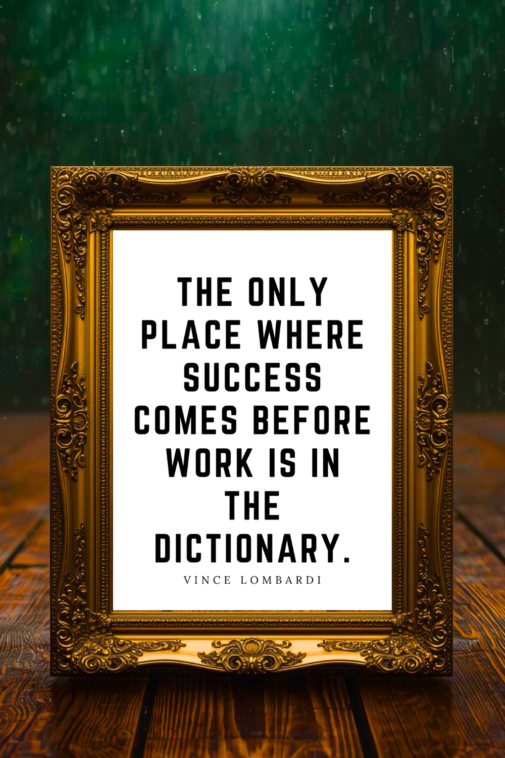 THE ONLY PLACE WHERE SUCCESS • Printable Inspiration Best Top Quotes • Black and White Wall Art Print.png