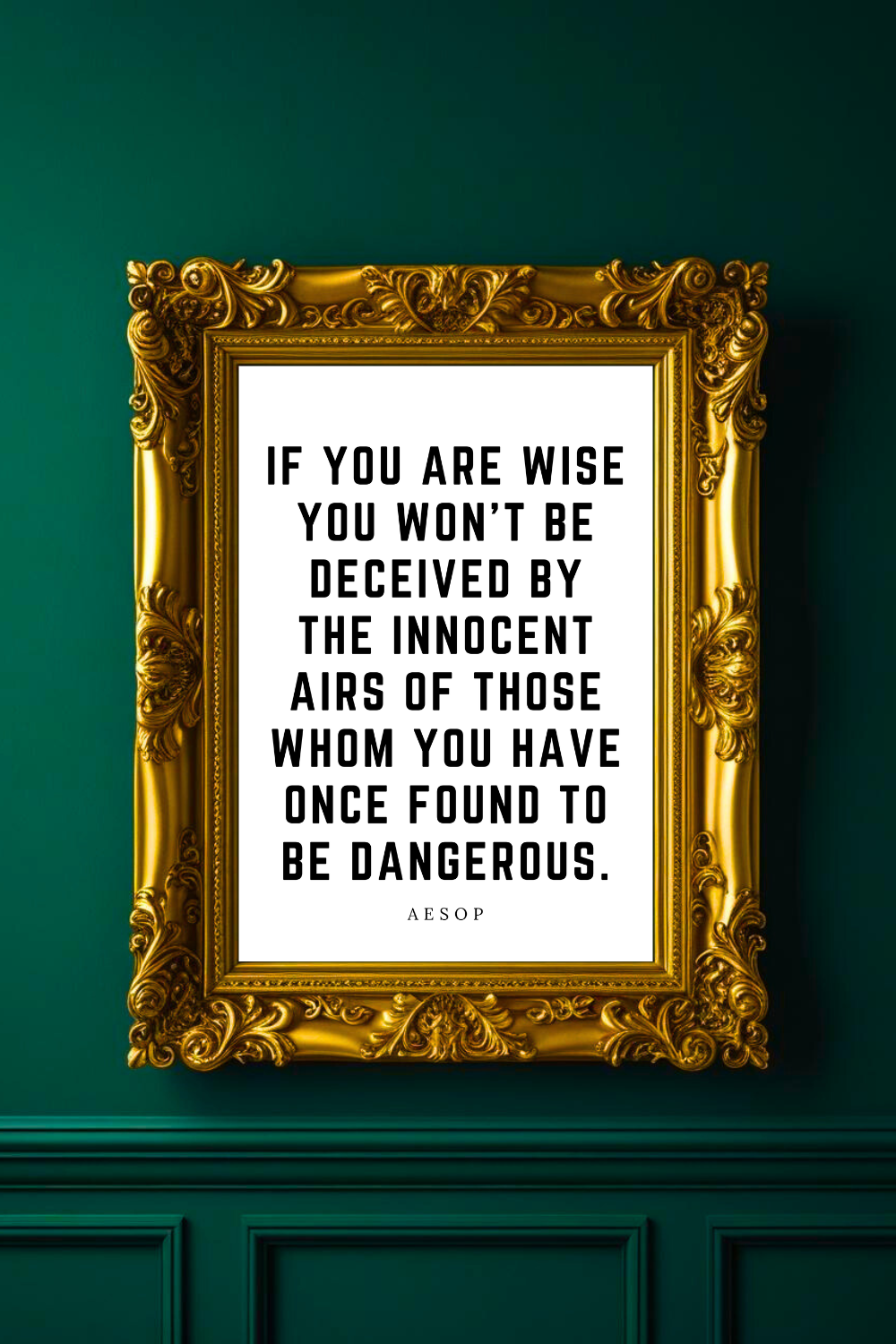 If You Are Wise • Top Aesop Quotes • Home Decor • Black and White Printable Wall Art.png