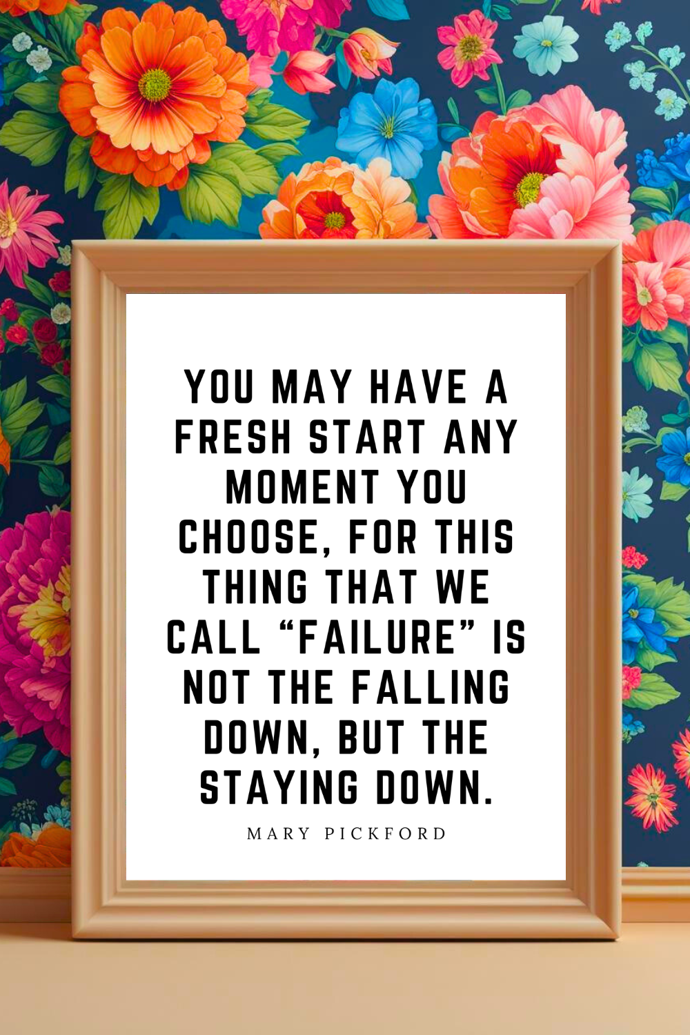 A FRESH START ANY MOMENT • 8x10 • Positive Mindset Quotes for Inspiration • Wall Art Printable Quotes.png