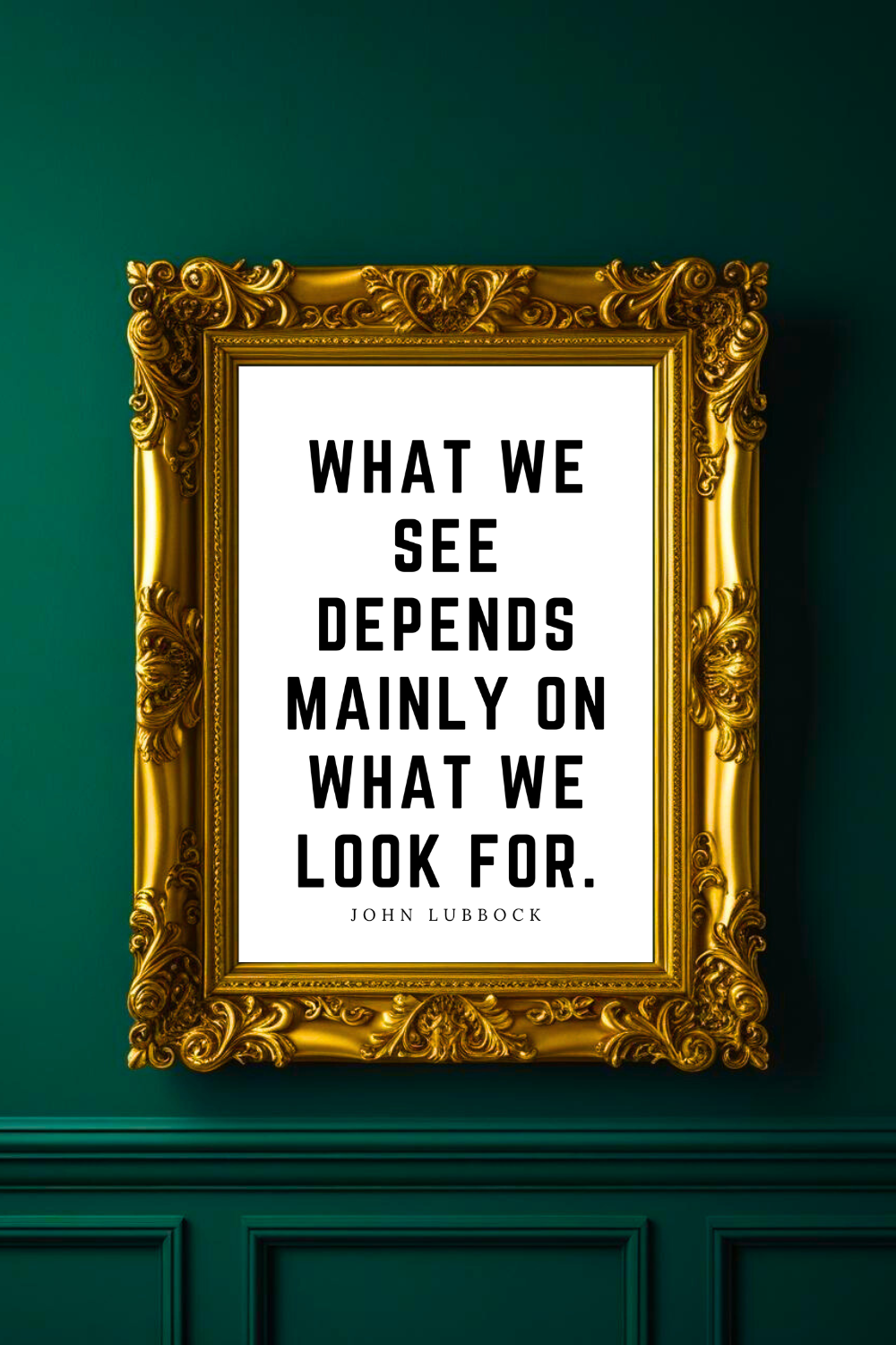 WHAT WE LOOK FOR • Top Quotes Home Decor • Black and White Printable Wall Art.png
