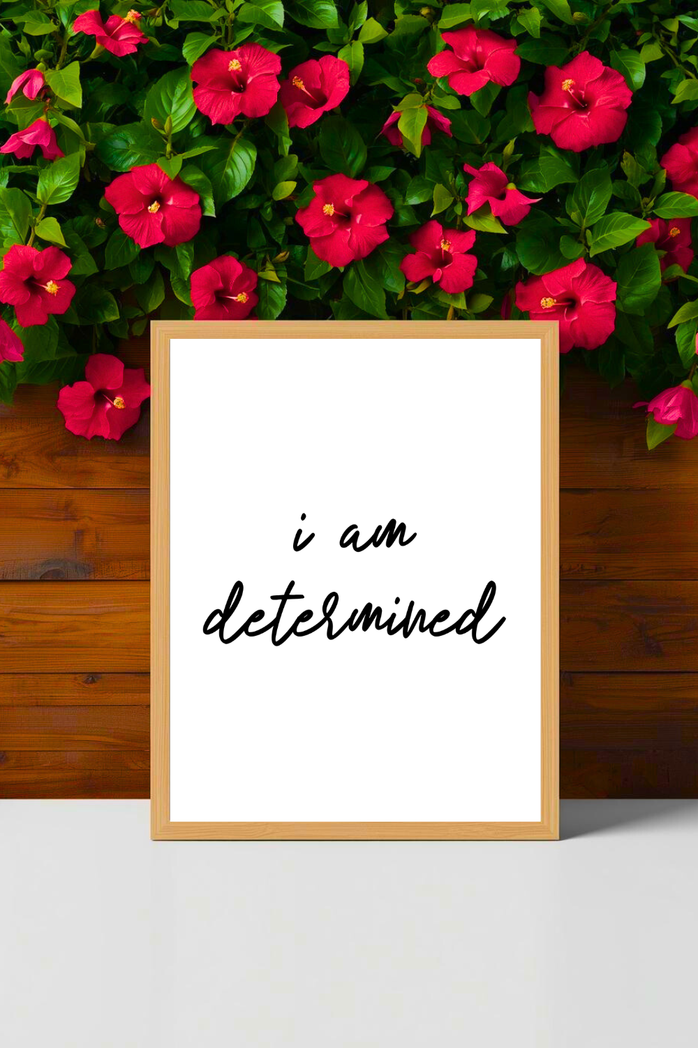 i am determined • Printable Positive Affirmation • Modern Minimalist Printable • Positive Inspirational Quote • 8x10 Print.png