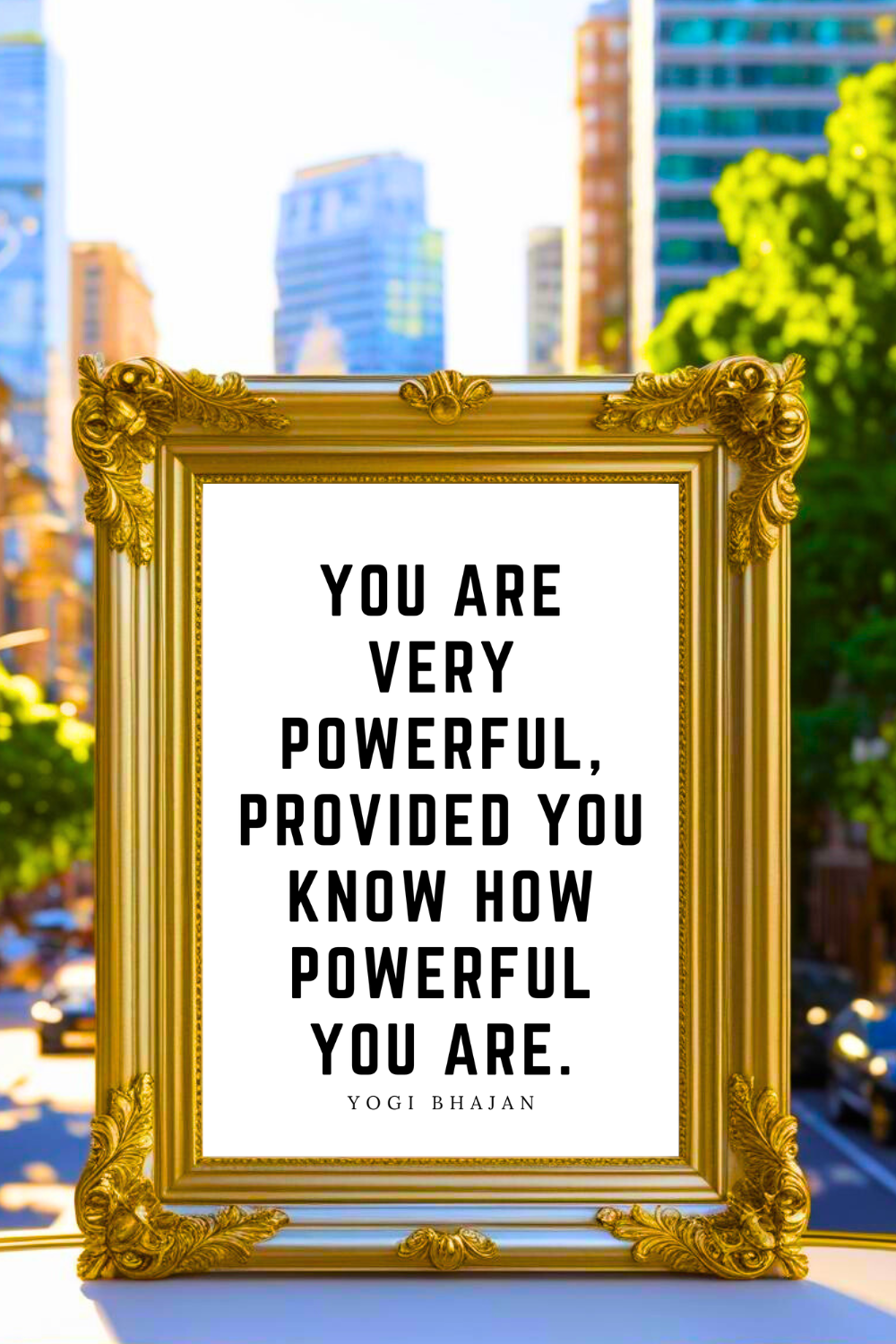KNOW HOW POWERFUL YOU ARE • Printable Inspiration Best Motivational Quotes • Black and White Download • Wall Art.png