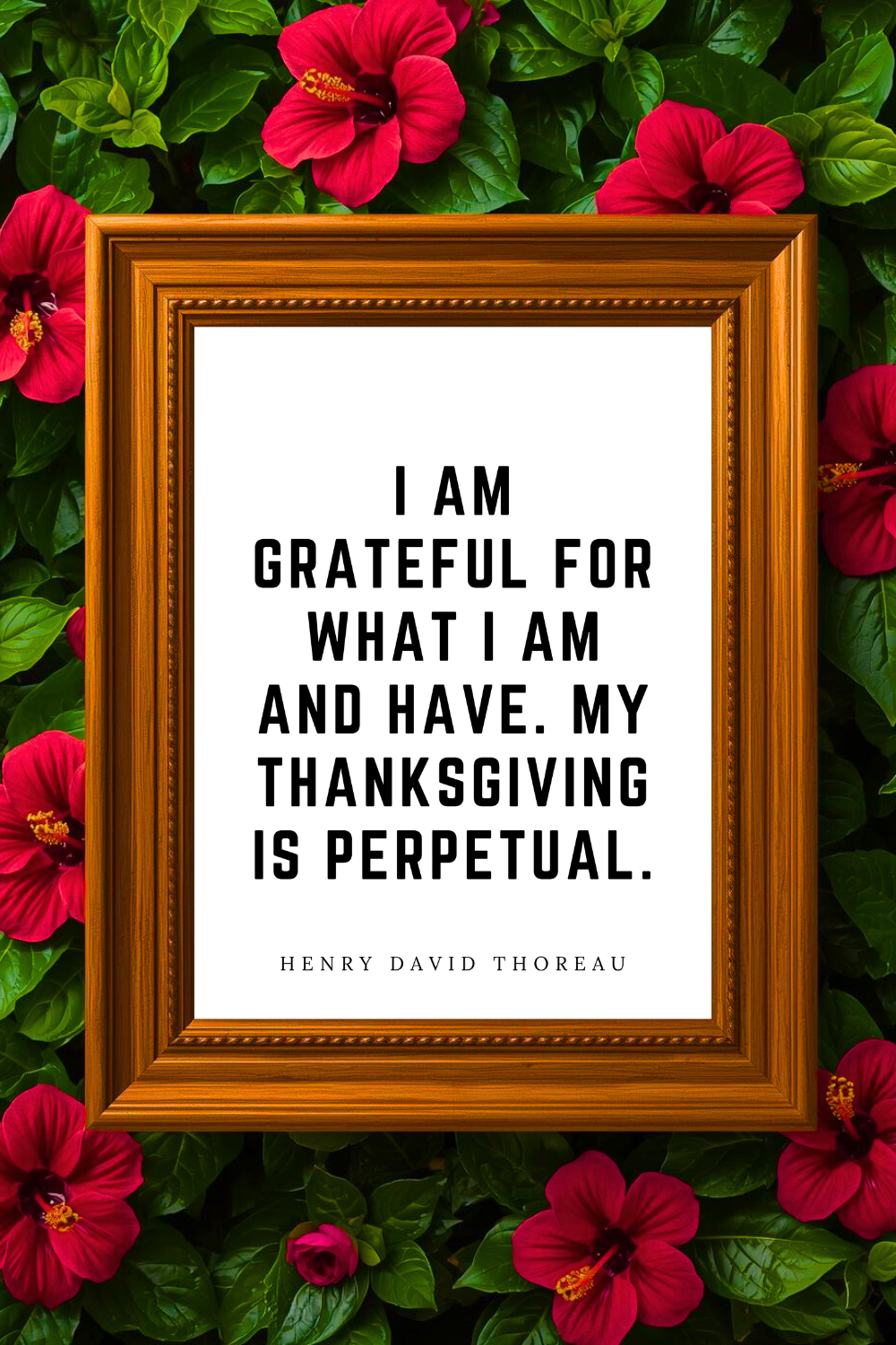 My Thanksgiving is Perpetual • Top Henry David Thoreau Quotes • Printable Positive Affirmation • Printable Positive Affirmation • Modern Farmhouse Decor • Wall Art Quote • Black and White • Printa.png