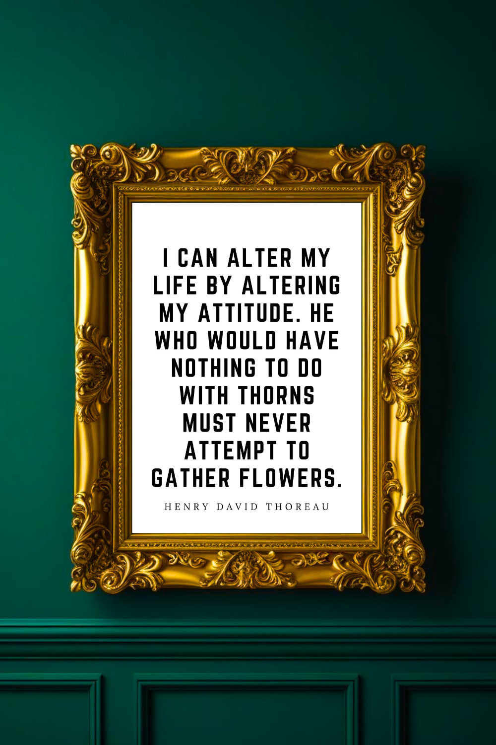 I Can Alter My Life • Top Henry David Thoreau Quotes • Home Decor • Black and White Printable Wall Art.png