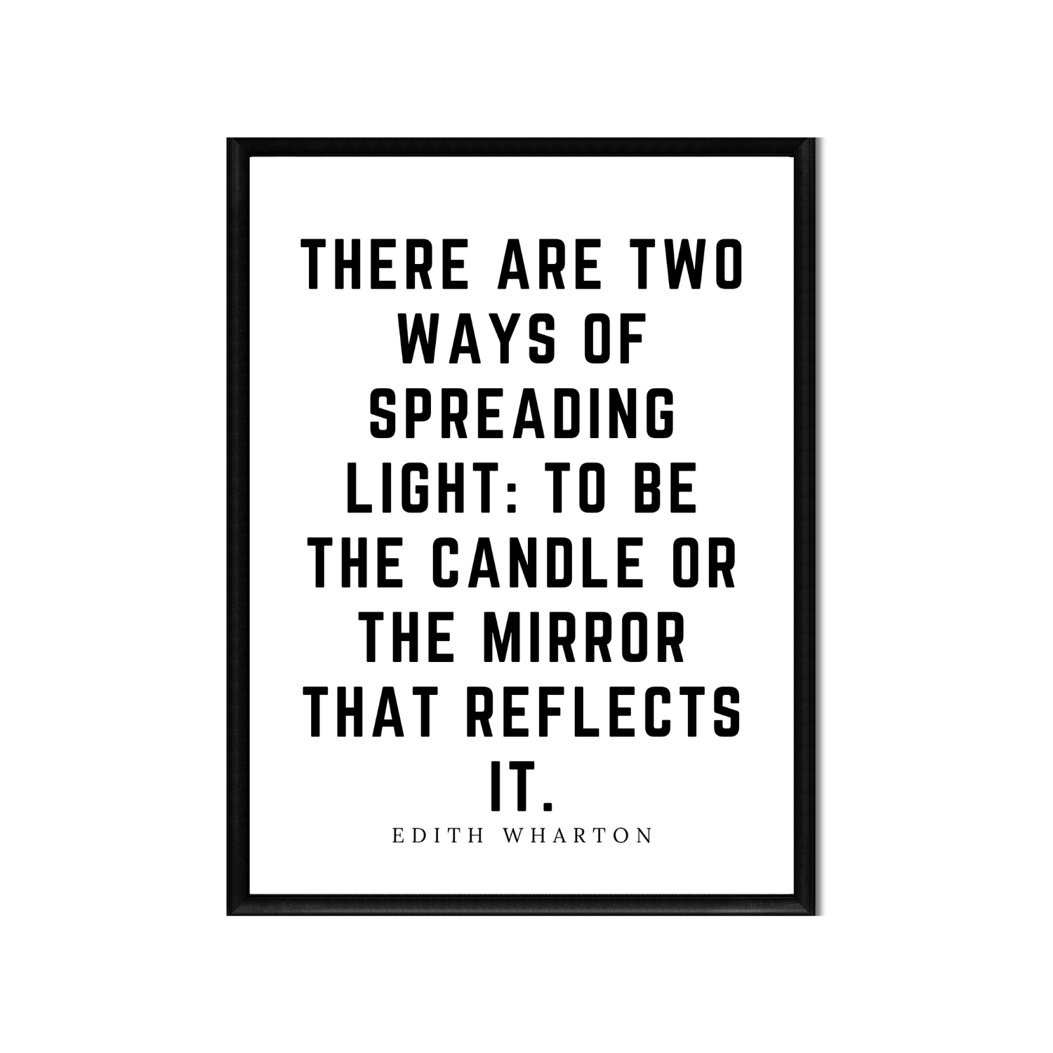 WAYS OF SPREADING LIGHT • Printable Quote Downloadable File .png