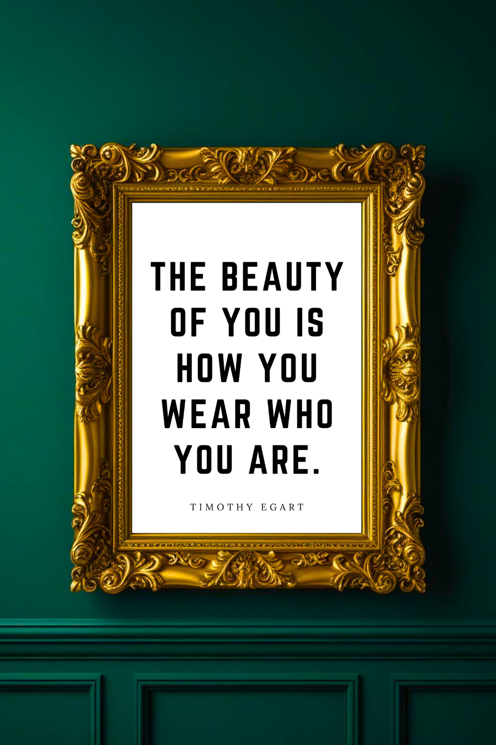 THE BEAUTY OF YOU • Top Quotes Home Decor • Black and White Printable Wall Art.png