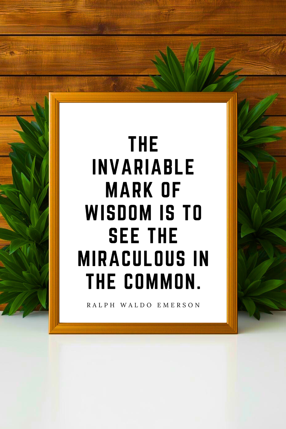 The Invariable Mark of Wisdom • Top Ralph Waldo Emerson Quotes • Modern Minimalist Printable • Positive Inspirational Quotes • Home Decorations.png