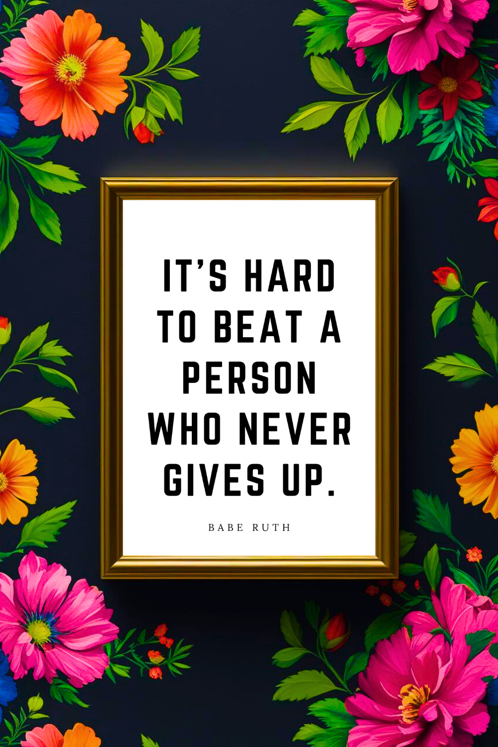 A PERSON WHO NEVER GIVES UP • Printable Inspiration Best Motivational Quotes • Black and White Wall Art Print.png