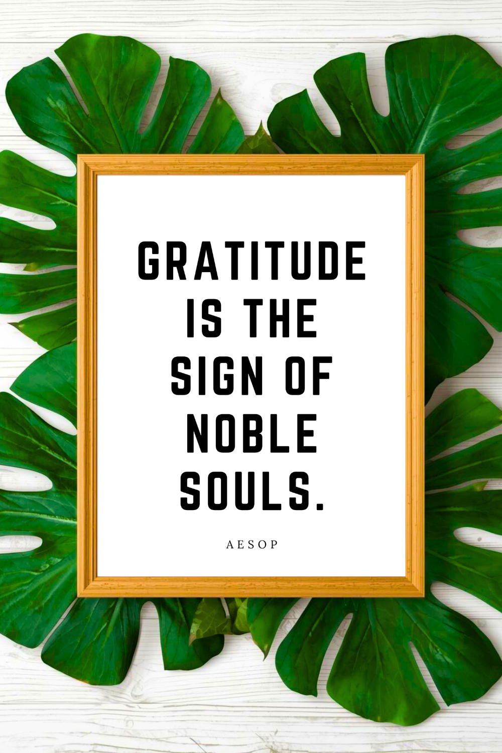Gratitude is the Sign of Noble Souls • 8 x 10 • Black and White Seneca Quote • Print File for Gifts Holidays.png