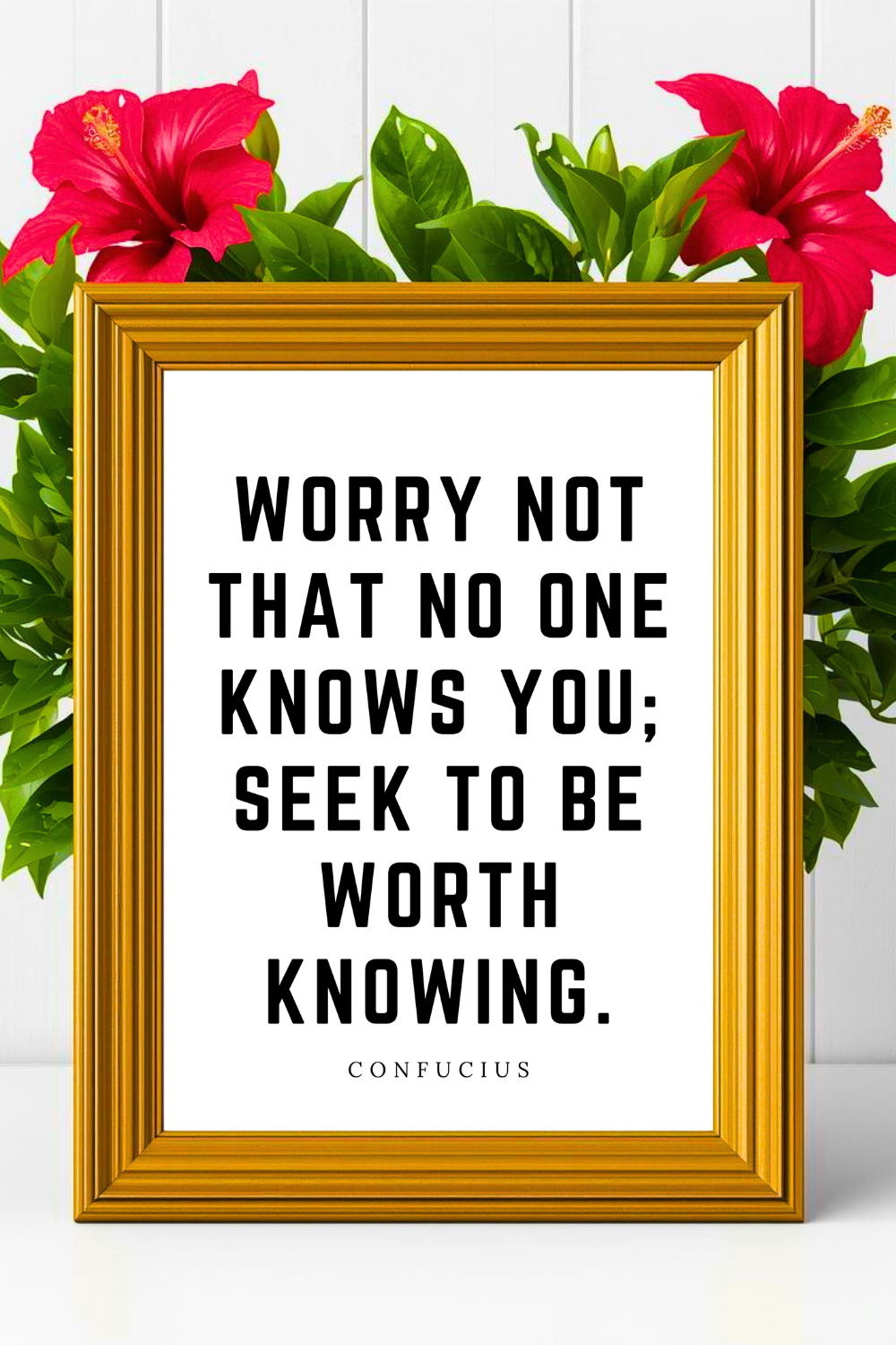 Seek to Be Worth Knowing • Top Confucius Quotes • Inspiring Modern Wall Art • Black and White Typography Printable.png
