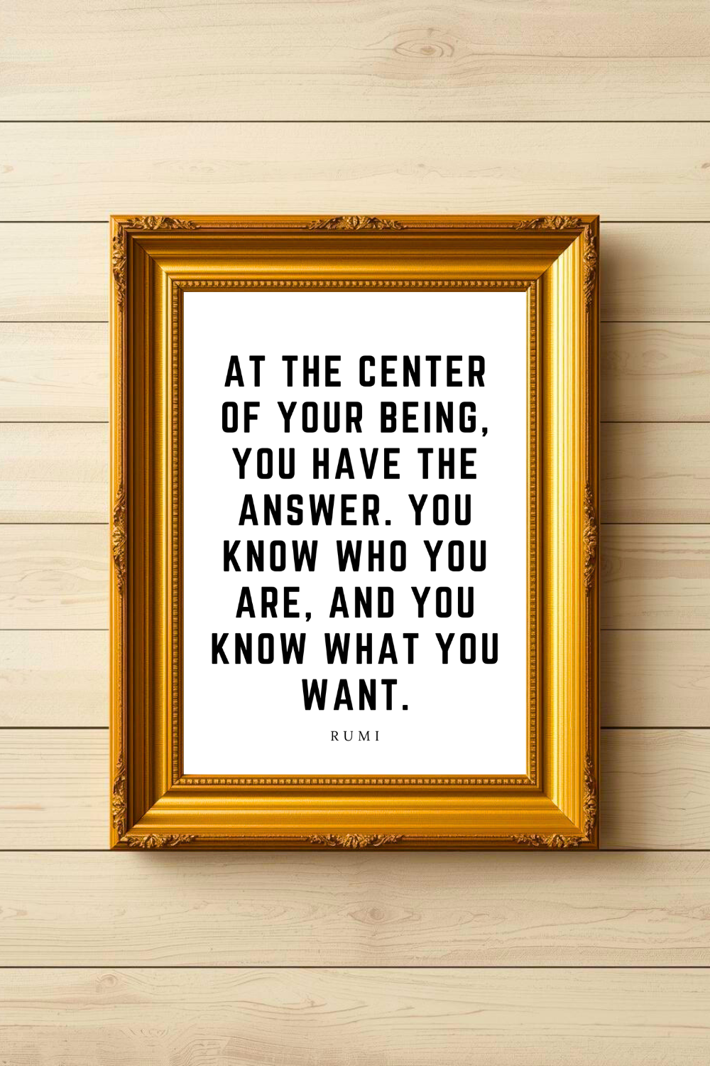 YOU HAVE THE ANSWER • Instant Download File • Black and White Best Quotes • Gifts Home Decor.png