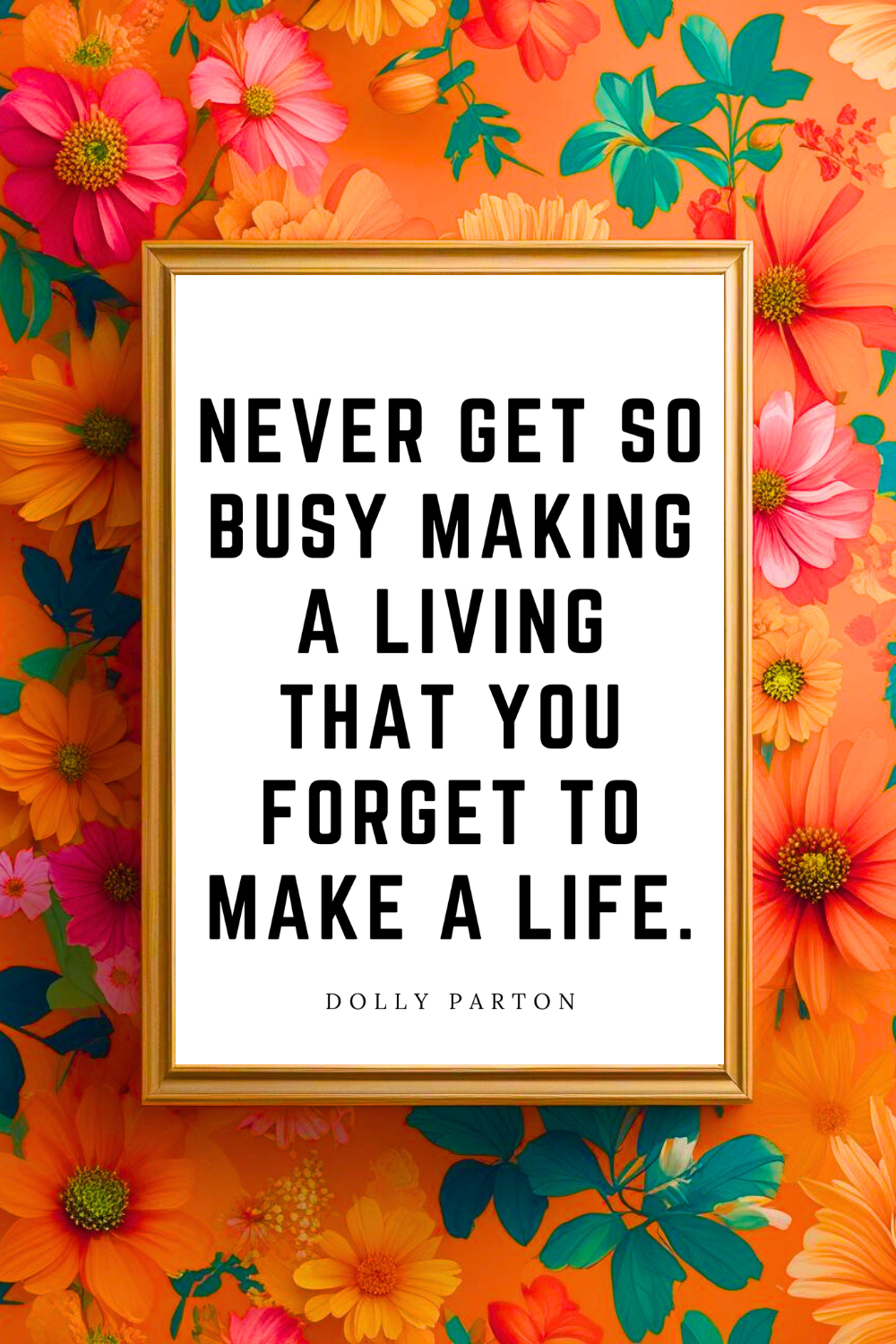 MAKE A LIFE • Uplifting Positive Quotes to Print On Demand • Instant Download Wall Art.png