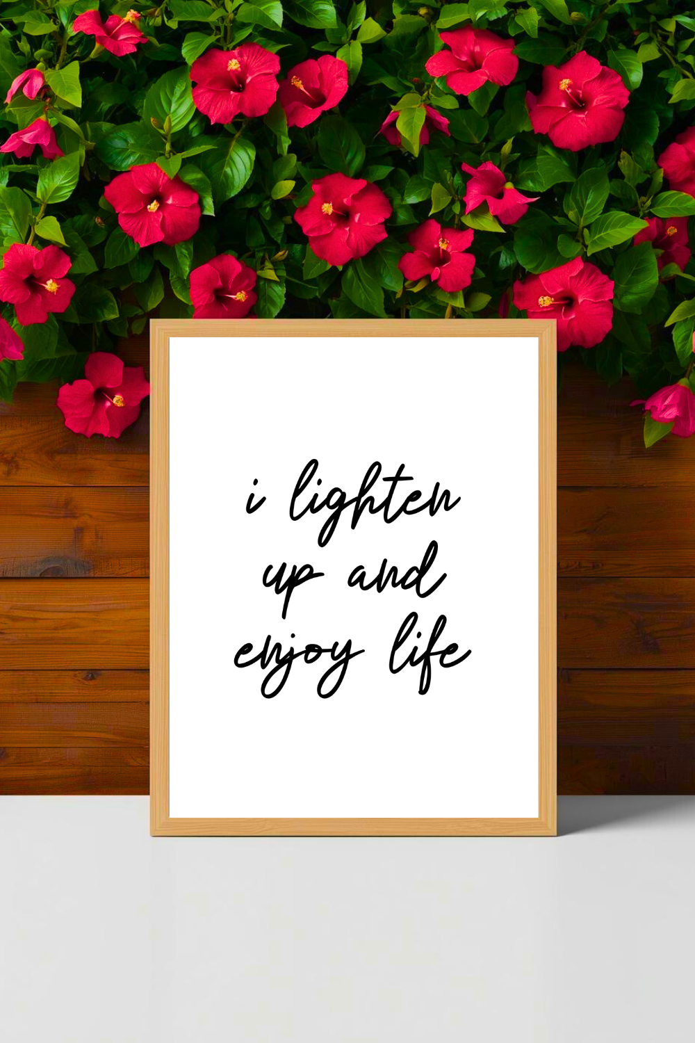 i lighten up and enjoy life • Printable Positive Affirmation • Modern Minimalist Printable • Positive Inspirational Quote • 8x10 Print.png