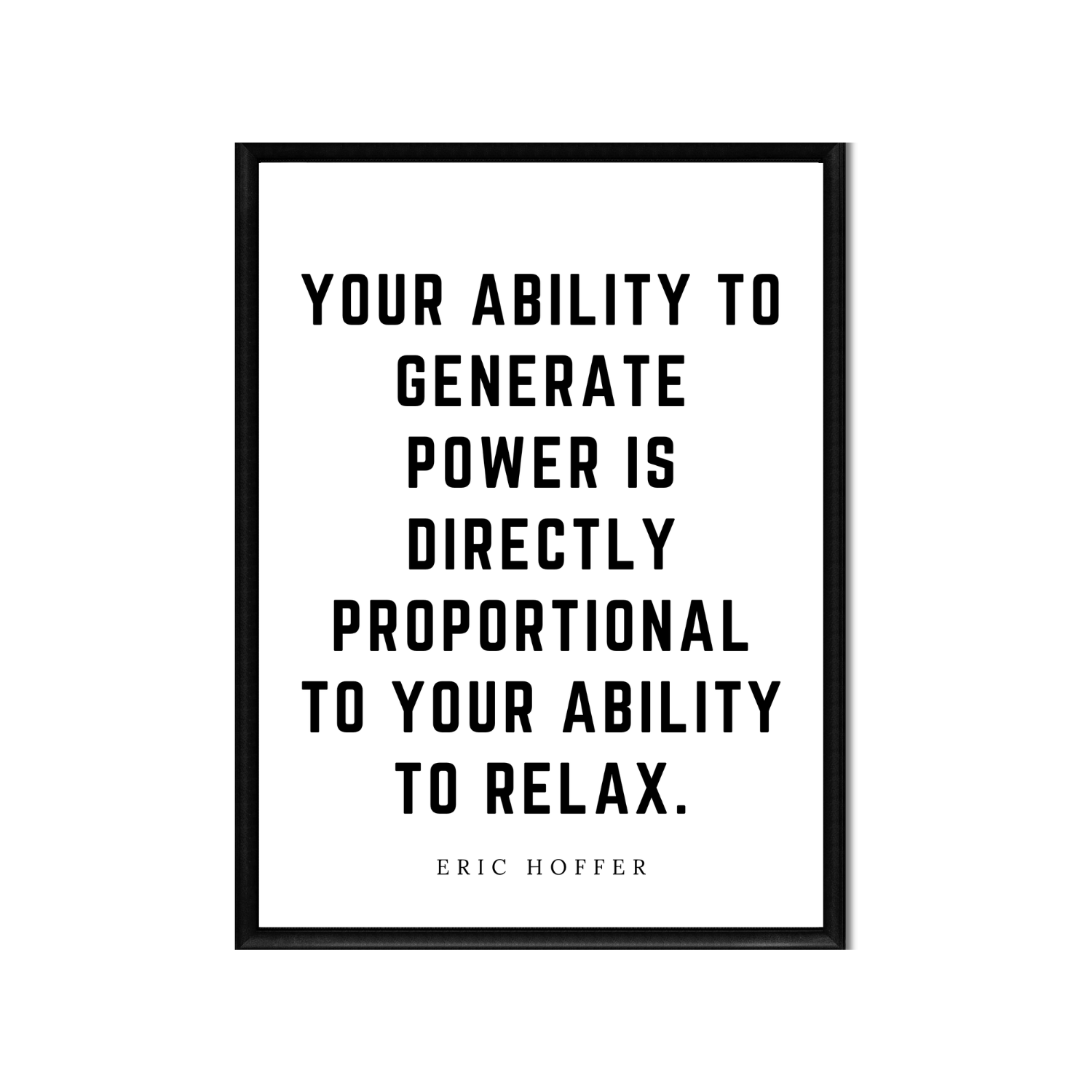 YOUR ABILITY TO RELAX • Printable Quote Downloadable File .png