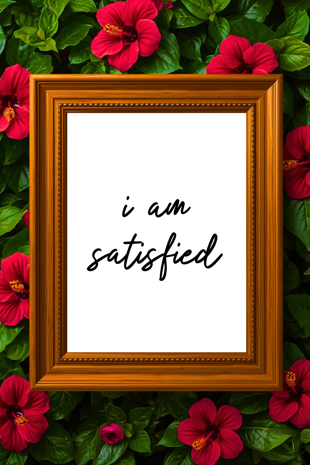 i am satisfied • Printable Positive Affirmation • Printable Positive Affirmation • Modern Farmhouse Decor • Wall Art Quote • Black and White • Printable PDF.png
