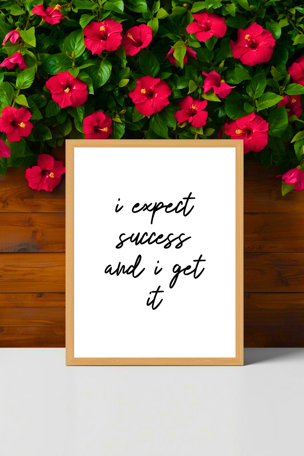 i expect success and i get it • Printable Positive Affirmation • Modern Minimalist Printable • Positive Inspirational Quote • 8x10 Print.png