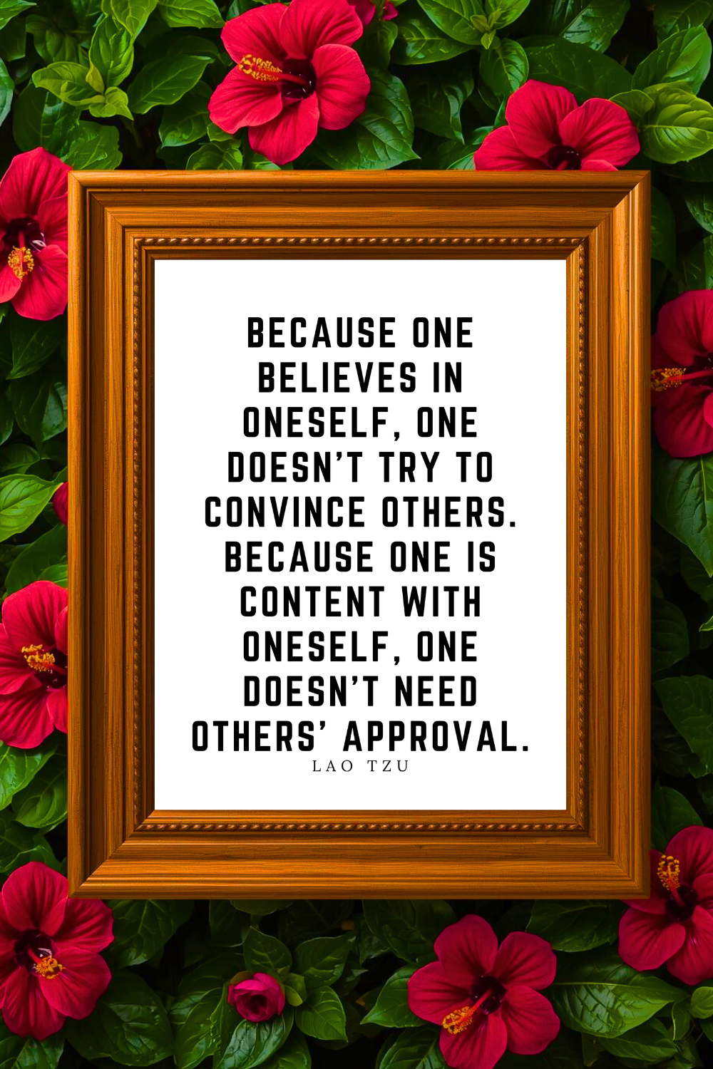 Because One Believes • Top Lao Tzu Quotes • Printable Positive Affirmation • Printable Positive Affirmation • Modern Farmhouse Decor • Wall Art Quote • Black and White • Printable PDF.png