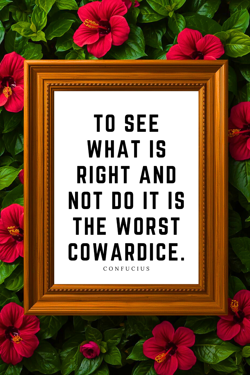 To See What is Right • Top Confucius Quotes • Printable Positive Affirmation • Printable Positive Affirmation • Modern Farmhouse Decor • Wall Art Quote • Black and White • Printable PDF.png