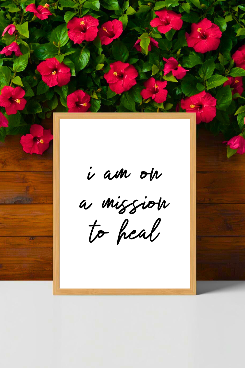 i am on a mission to heal • Printable Positive Affirmation • Modern Minimalist Printable • Positive Inspirational Quote • 8x10 Print.png