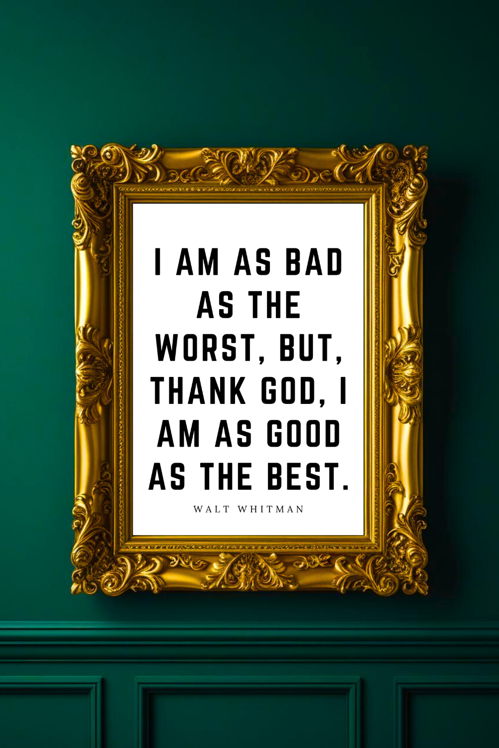 AS GOOD AS THE BEST • Top Quotes Home Decor • Black and White Printable Wall Art.png