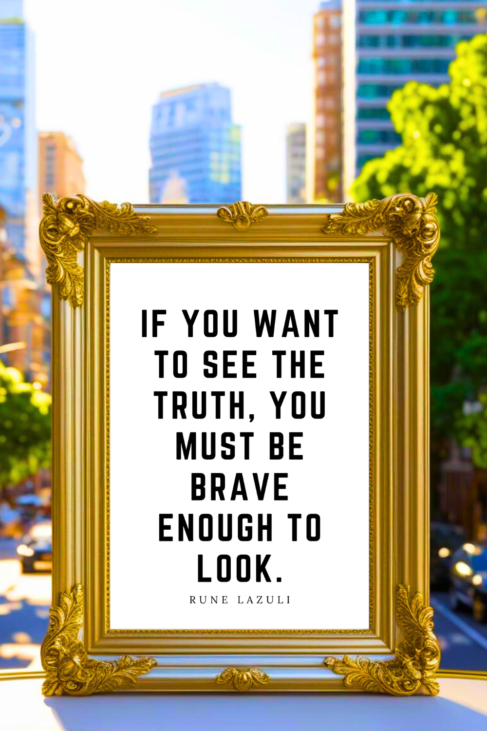 IF YOU WANT TO SEE THE TRUTH • Printable Inspiration Best Motivational Quotes • Black and White Download • Wall Art.png