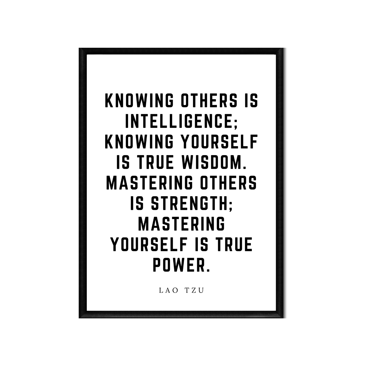 Knowing Others is Intelligence • Top Lao Tzu Quotes • Printable Quote Downloadable File .png