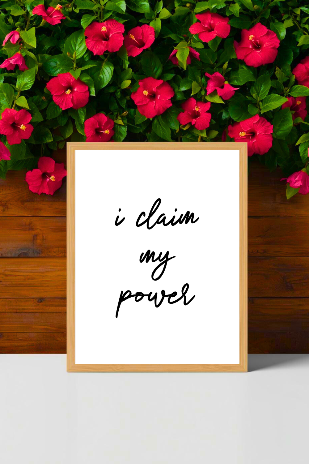 i claim my power • Printable Positive Affirmation • Modern Minimalist Printable • Positive Inspirational Quote • 8x10 Print.png